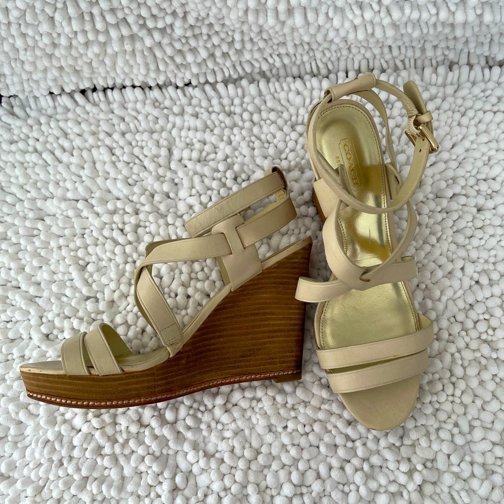 COACH Platform Heels